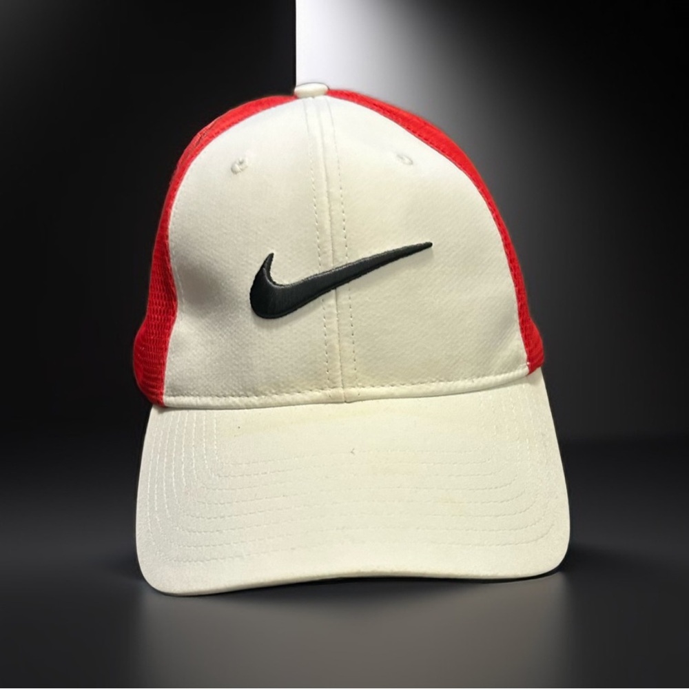 Men’s Red, Black & White Nike Golf Hat - L/XL